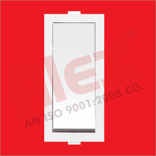 1 Way 16 AMP Modular Switch - New, Durable Design | Versatile White Color, Ideal for Commercial & Household Applications