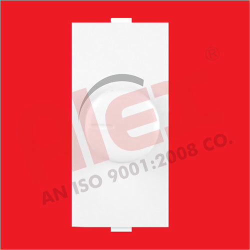 450 Watt Fan Dimmer - Polycarbonate, White (Various Colors Available) | IP54 Protection Level, Easy Operation, High-End Contact Components