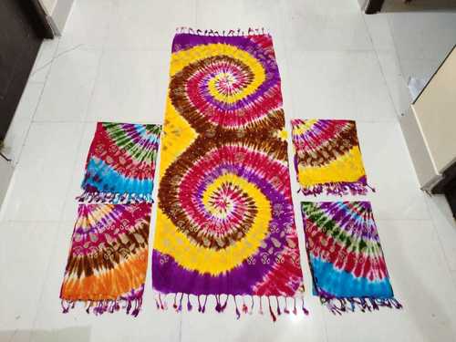 विस्कोज़ रेयान टाई एंड डाई Stole