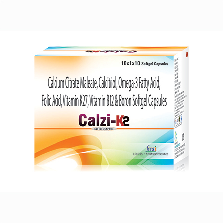 Calzi-K2 Ingredients: Calcitriol 0.25Mcg