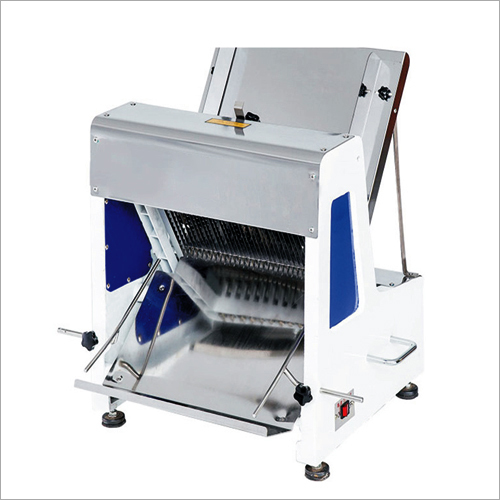 Bread Slicer Machine - Metal & Other Materials, Semi Automatic Design | 1 Year Warranty, Compact & Fast Operation, Sharp Slicing Blades