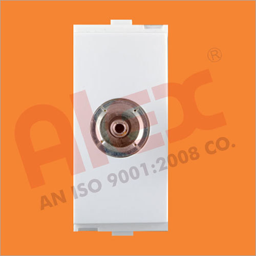T.V. Socket - New Condition, Durable Material, White Color with Customizable Options | Ideal for Residential and Commercial Use