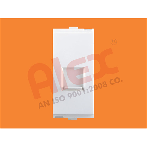 Rj 11 Tel. 2 Line Jack With Shutter Application: Residential
