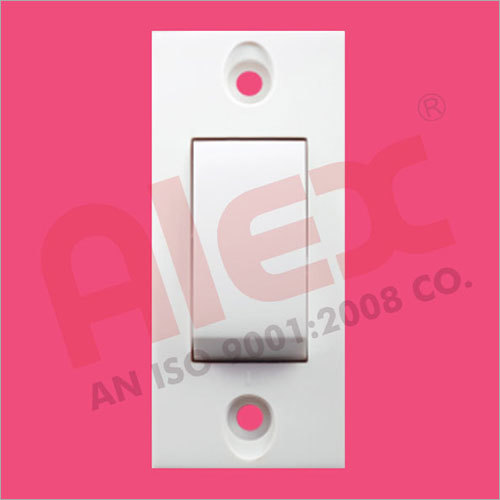6A 1 Way Switch - New, Durable Design | Ideal for Residential and Commercial Use, Available in White and Various Colors