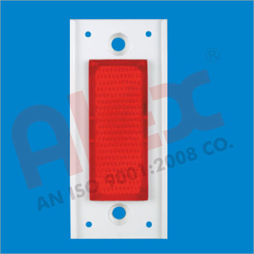 Indicator Lamp - Polycarbonate, Mini Bulb Red Cover , Durable and High Visibility for Residential and Commercial Use