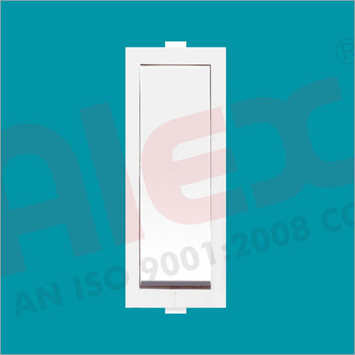Electric 1 Way Switch - Durable Design, White Color with Additional Color Options | Ideal for Electrical Equipment Applications