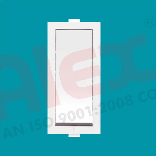 1 Way 16 AMP Switch - New, Durable Material | Application in Electrical Equipment, White Color Available in Various Shades