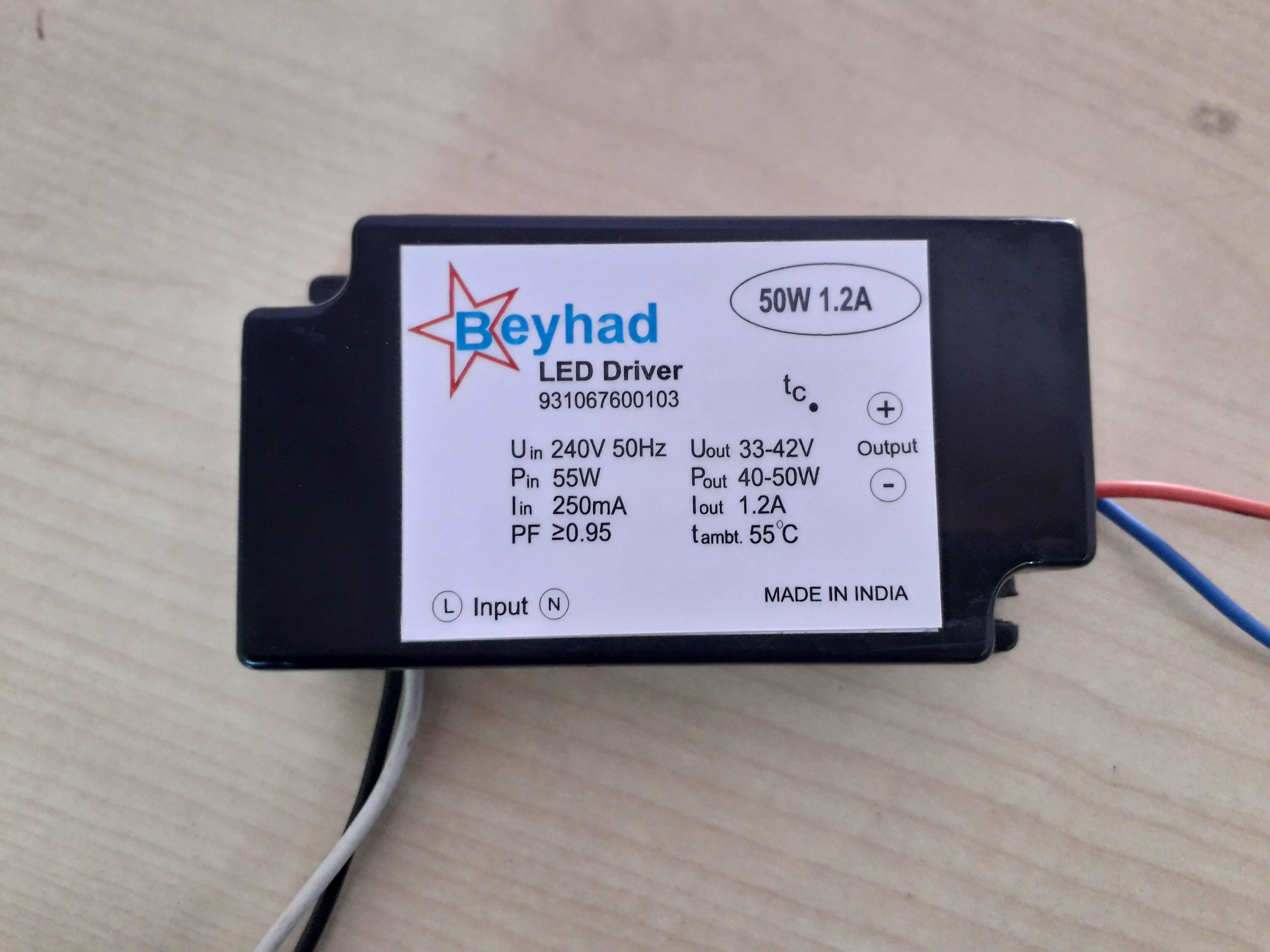 Flood Light Driver 50wa