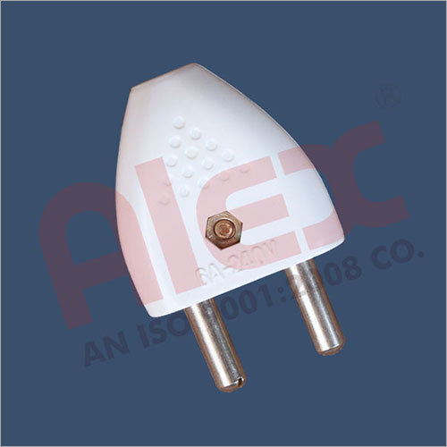 PC 2 Pin Male Top - Durable Design, Electrical Equipment Application | Color Options: White and More, New Condition