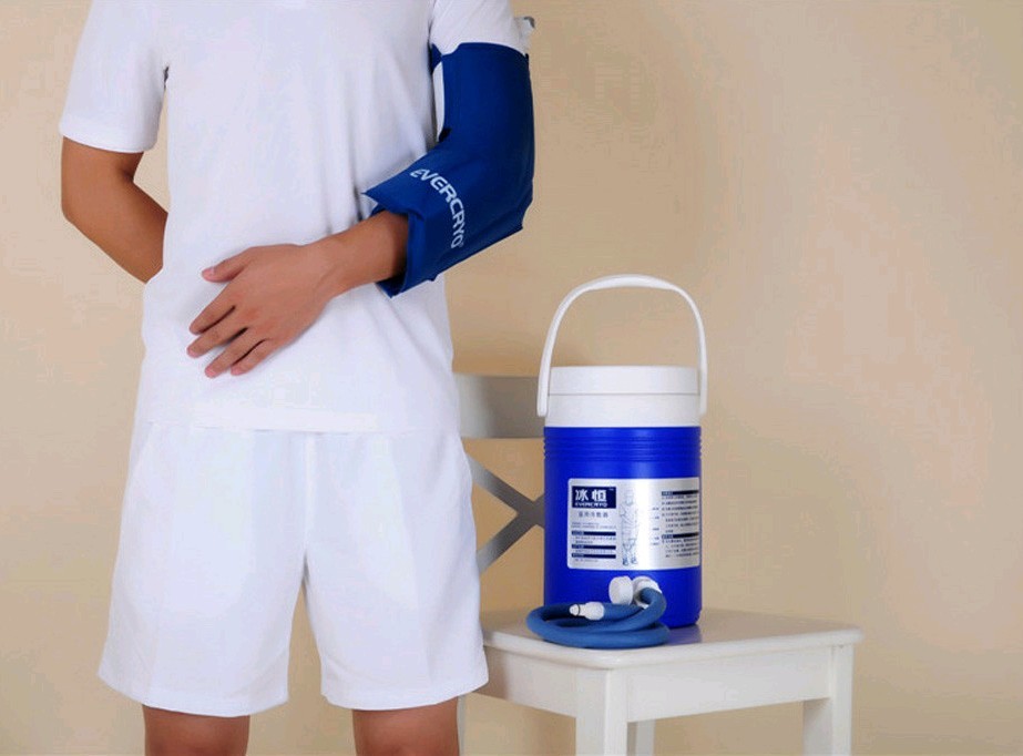 Cryo Cooler Manual Machine - Lightweight Portable Plastic Design, Ideal For Back, Joints, Muscles, Nerves, And Shoulders