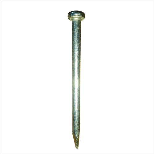 Zinc Coated Roofing Nails - 50 Kilogram Bag, Durable Silver With Polished Finish For Industrial Use