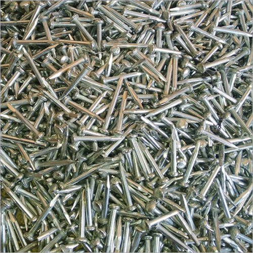 Zinc Coated Roofing Nails - 50 Kilogram Bag, Durable Silver With Polished Finish For Industrial Use