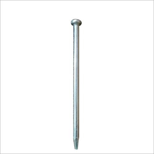 Zinc Coated Roofing Nails - 50 Kilogram Bag, Durable Silver With Polished Finish For Industrial Use
