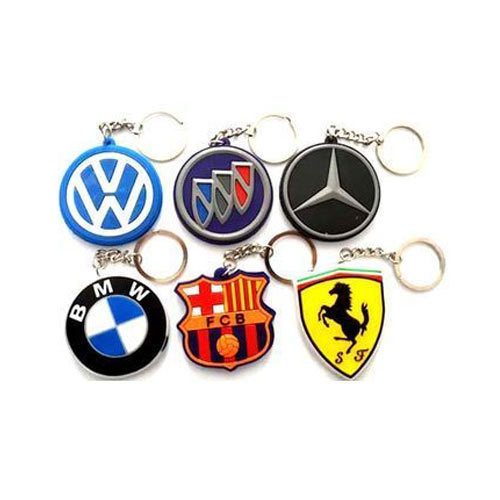 Any Color Pvc Keychain
