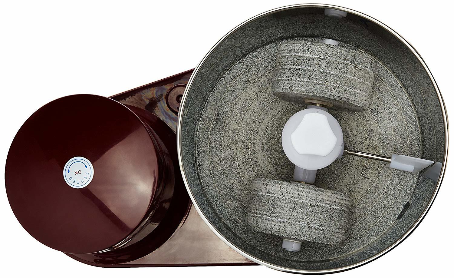 Bajaj Wx 3 150-watt Wet Grinder Without Arm (Maroon)