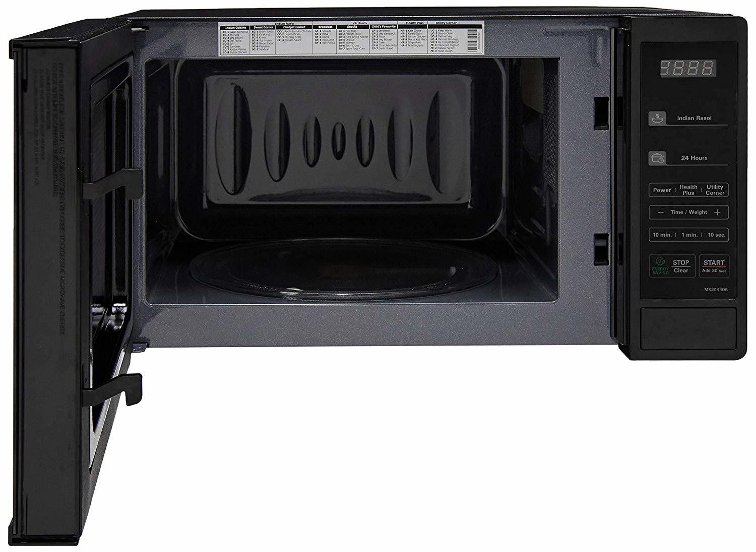 Lg 20 L Solo Microwave Oven (Ms2043db, Black)
