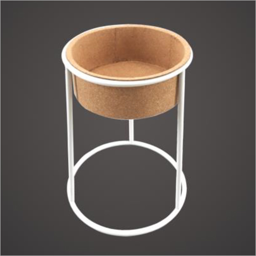 Brown Iron Cork Stand Planter