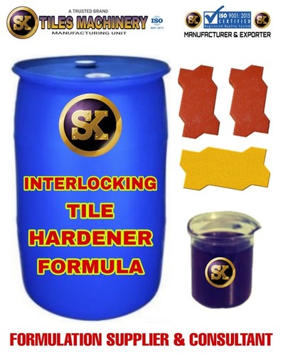 Interlocking Tile Hardener Formula Chemical Name: Silicone