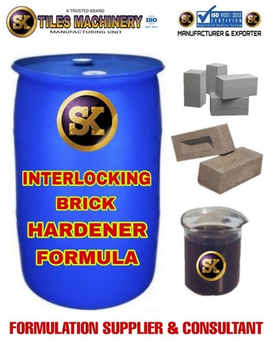 Interlocking Brick Hardener Formula Chemical Name: Silicone
