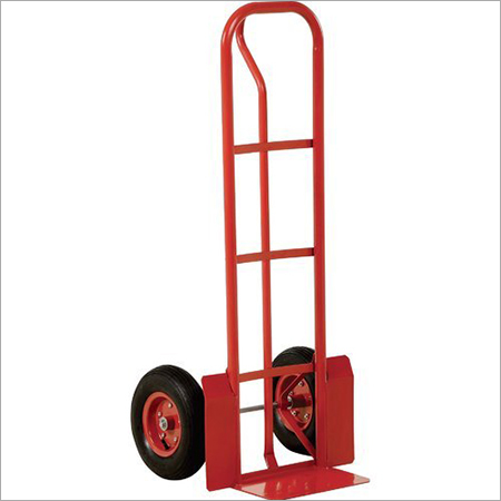 Steel Hand Trolley - Heavy-Duty Steel Frame, Ergonomic Handle and Smooth Rolling Wheels