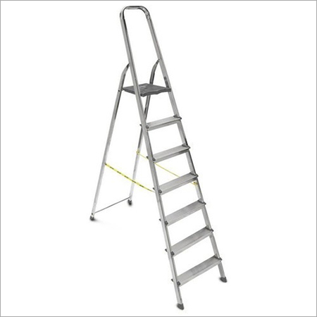 Aluminium Simple Ladder - Lightweight Design, 5-Step Versatility for Indoor and Outdoor Use