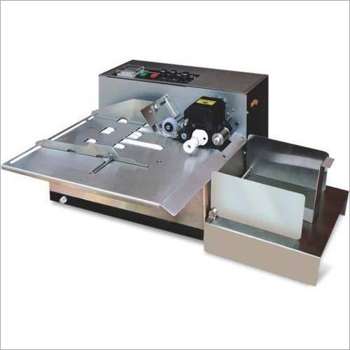 Continuous Dry Ink Coding Machine - Electric Powered, High Definition Printing | Durable for Commercial Use, Instant Dry Adhesion on Various Materials