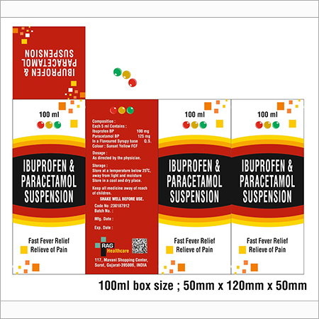 IBUPROFEN & Paracetmol Suspension