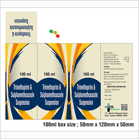 Trimethoprim & Sulphamethoxazole Suspension Age Group: For Children