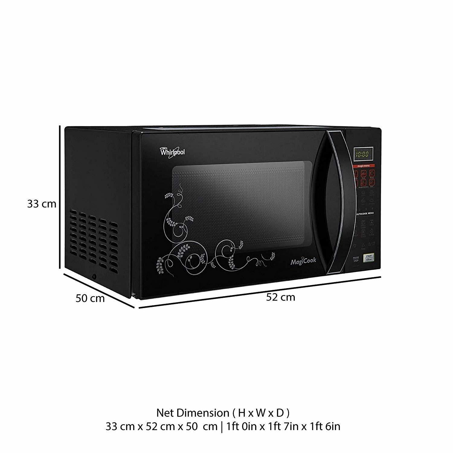 Whirlpool 20 L Convection Microwave Oven (Magicook 20l Elite-black(new))