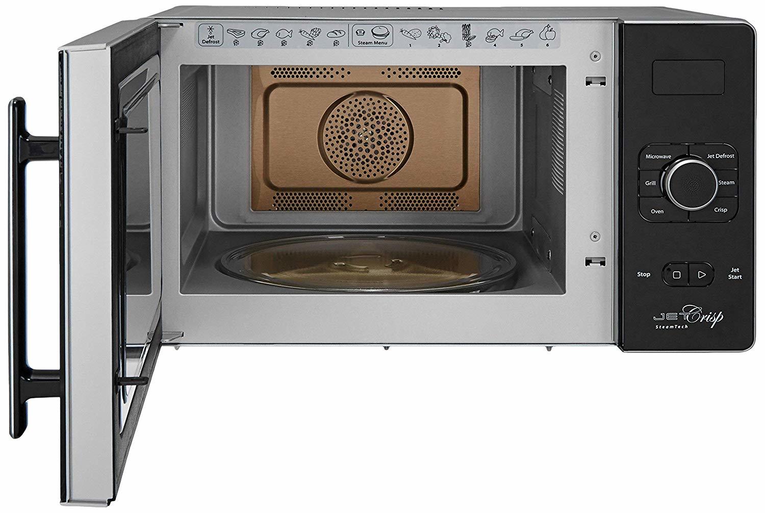 Whirlpool 25 L Convection Microwave Oven (25l Crisp Steam Conv. Mw Oven-ms, Black)