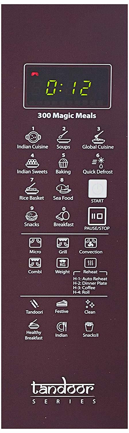 Whirlpool 30 L Convection Microwave Oven (Magicook 30l Wine Magnolia)