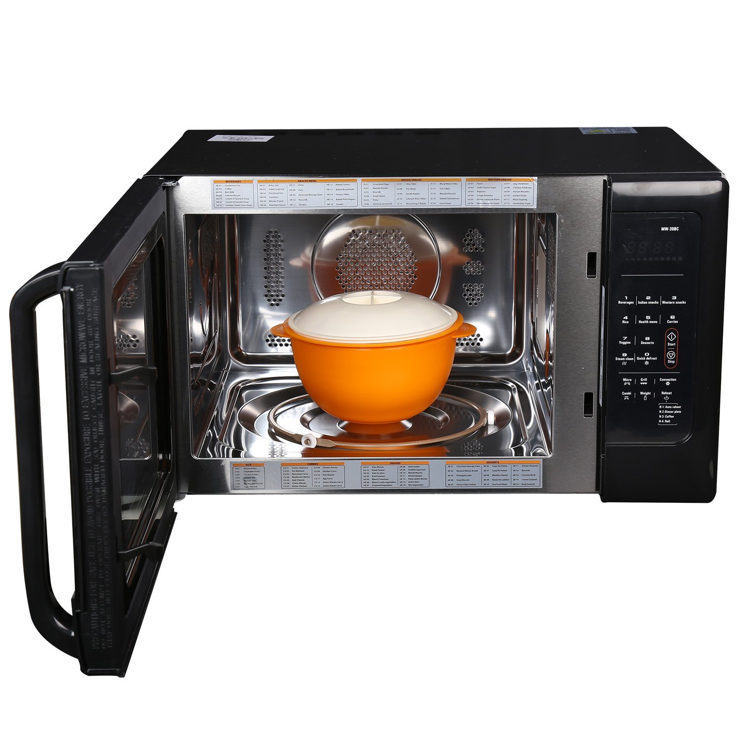 Whirlpool 30 L Convection Microwave Oven (Mw 30 Bc, Solid Black)
