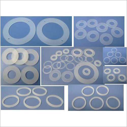 Silicone Gasket - Silicone Rubber, 5-50mm Diameter, Off-White Color, 1-5mm Thickness | Shore A 60-70 Hardness, -40 to 200°C Temperature Range, Versatile Sealing Applications