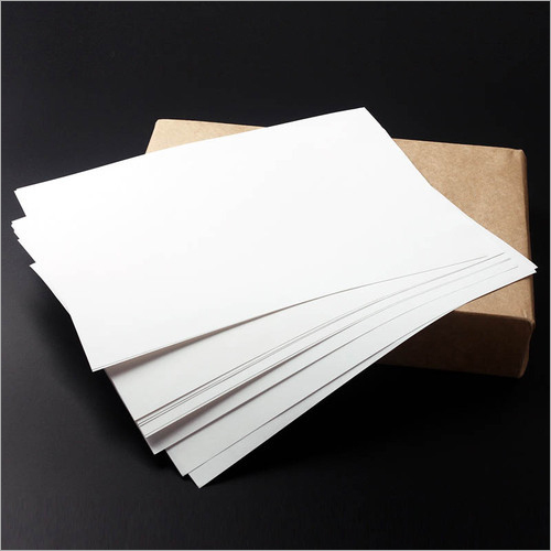A4 Size Printing White Paper - Recycled Paper, 500 Sheets per Pack, White Color, Lightweight, Smooth Texture for Versatile Printing Use