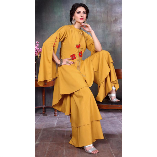 Cool Dry Designer Sharara Suit