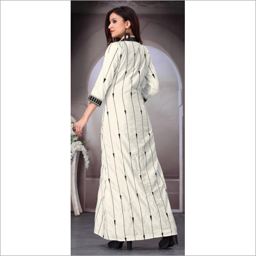 Breathable Ladies Traditional Gown With Jacket