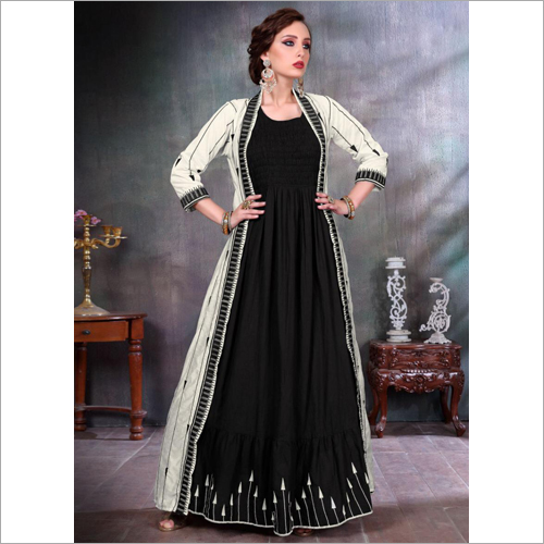 Breathable Ladies Traditional Gown With Jacket