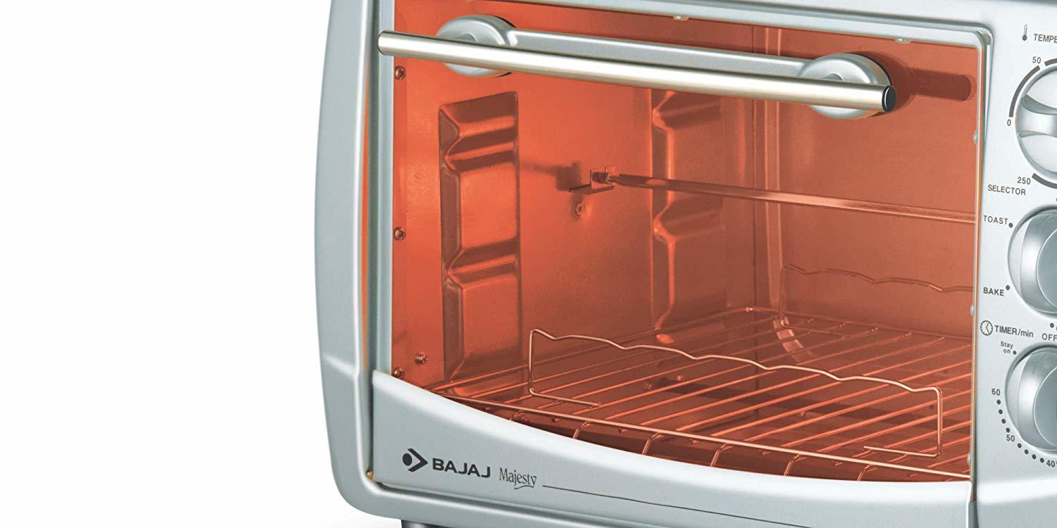 Bajaj Majesty 2800 Tmcss 28-litre Oven Toaster Grill (Silver)