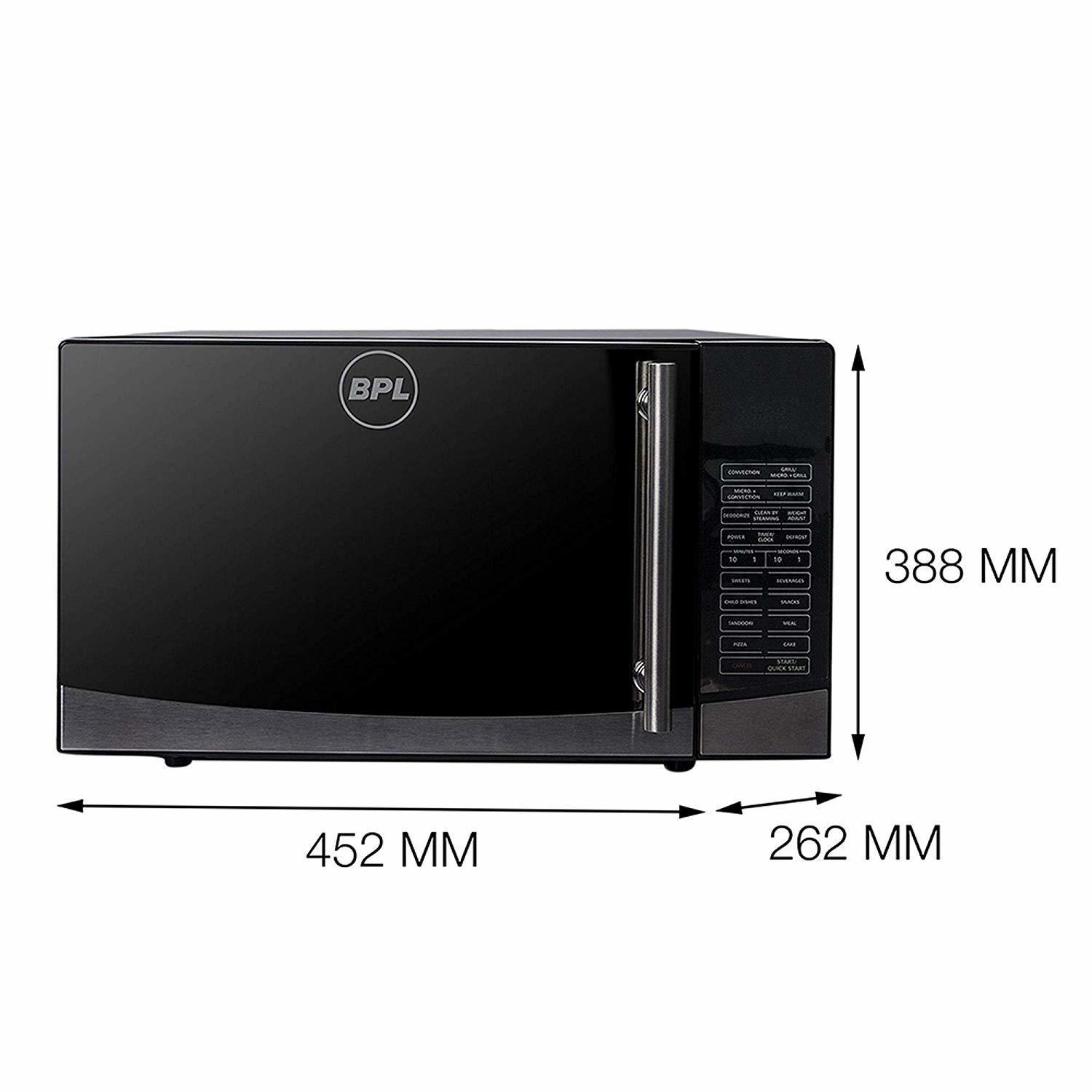 Bpl 20 L Convection Microwave Oven (Bplmw20c1g, Grey)