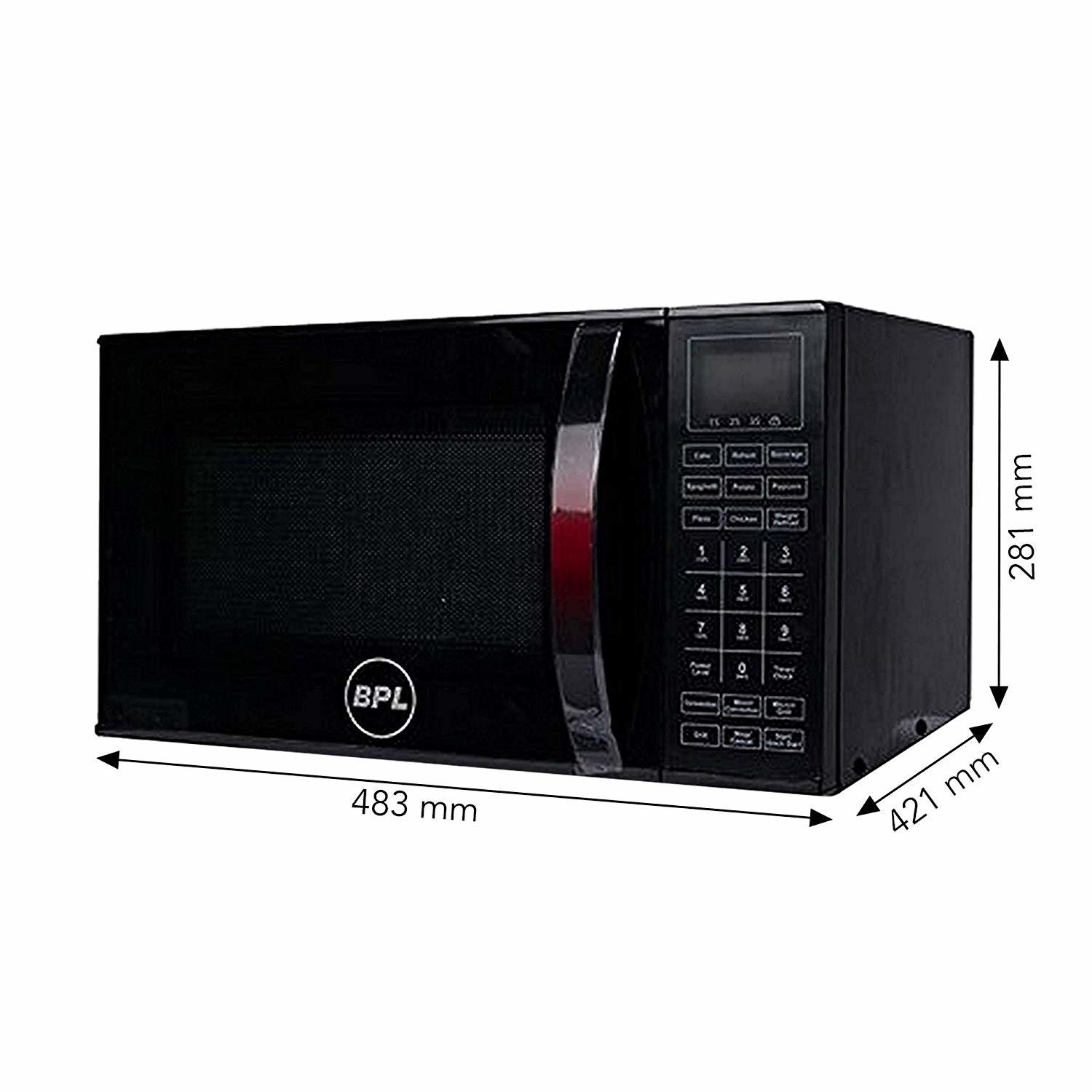 Bpl 25 L Convection Microwave Oven (Bplmw25cig, Black)