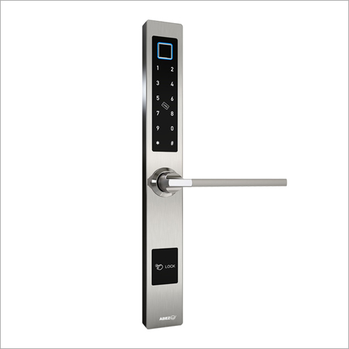 Fingerprint Sensor Digital Door Lock - Stainless Steel, 40x310 mm | Fingerprint+Password+RFID Card+Mechanical Key, Alarm Function, Modern Design, 1 Year Warranty