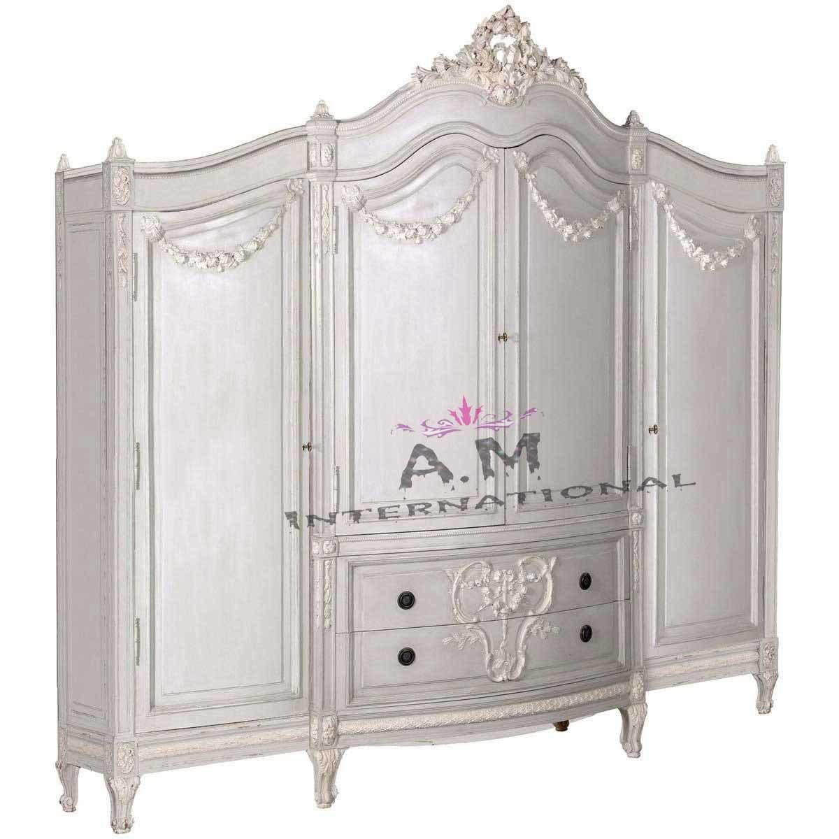 Wooden Handcrafted Almirah - Premium Quality Teak Wood, Eco-friendly Handmade Design | Indoor Furniture For Living Room, No Assembly Required