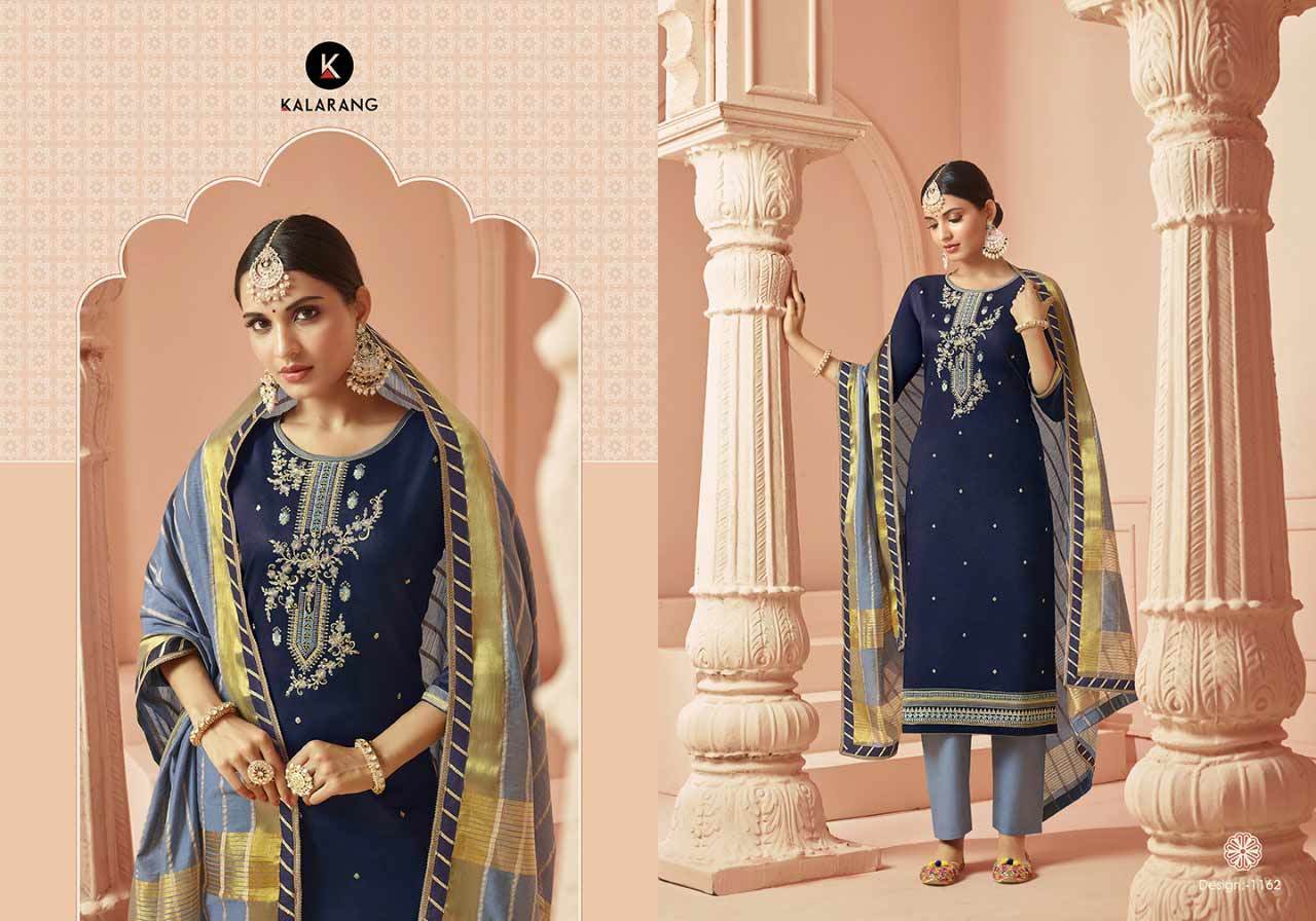 Jam Silk Cotton Embroidered Set - Cotton Fabric, Fancy Border Dupatta | Quick Dry, Hand Washable, Suitable For All Seasons