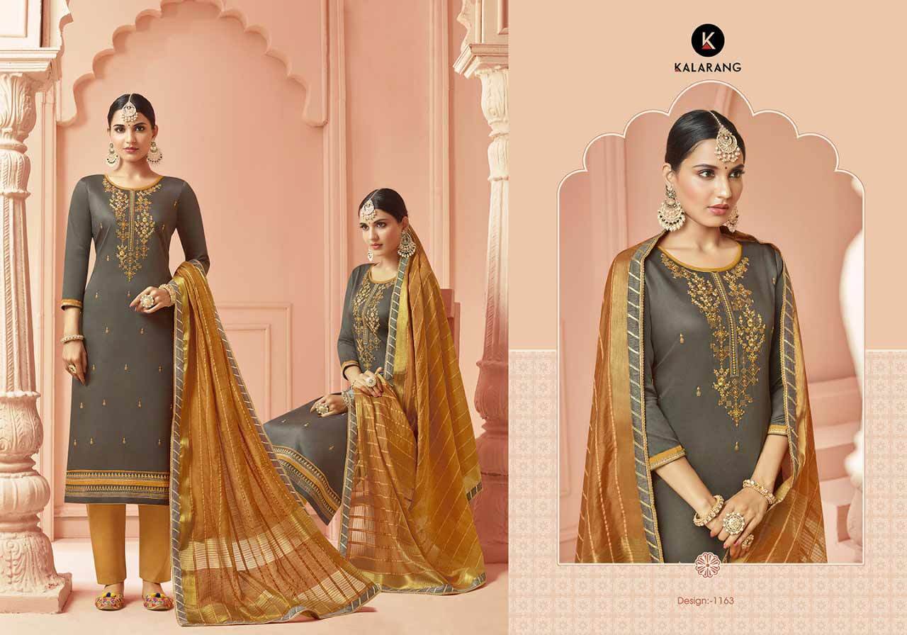 Jam Silk Cotton Embroidered Set - Cotton Fabric, Fancy Border Dupatta | Quick Dry, Hand Washable, Suitable For All Seasons