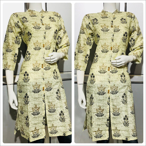 Washable Ladies Designer Print Kurti
