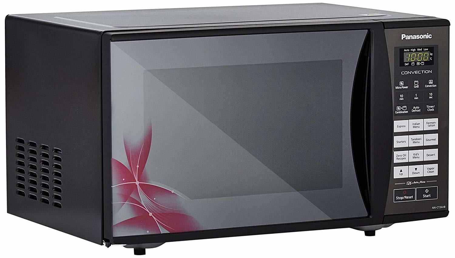 Panasonic 23 L Convection Microwave Oven (Nn-ct36hbfdg, Black)