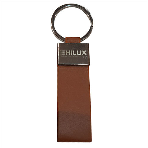 Plain Leather Key Ring