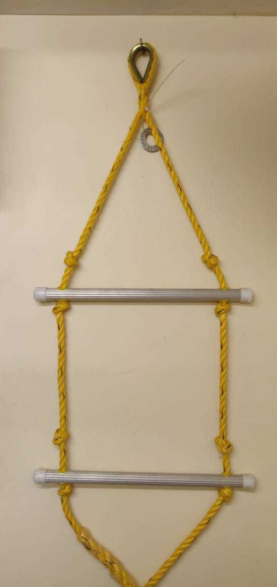 Aluminium Rungs Rope Ladder - Polypropylene Ropes 12mm-20mm Diameter ...