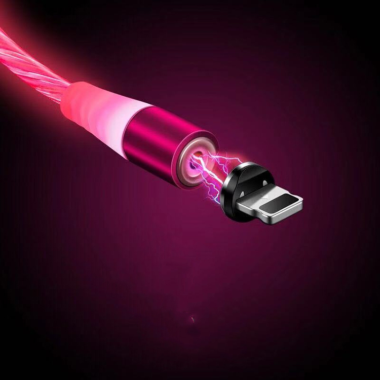 3in1 540 Degree Rotation Magnetic Cable Micro With Multiple Connector Head