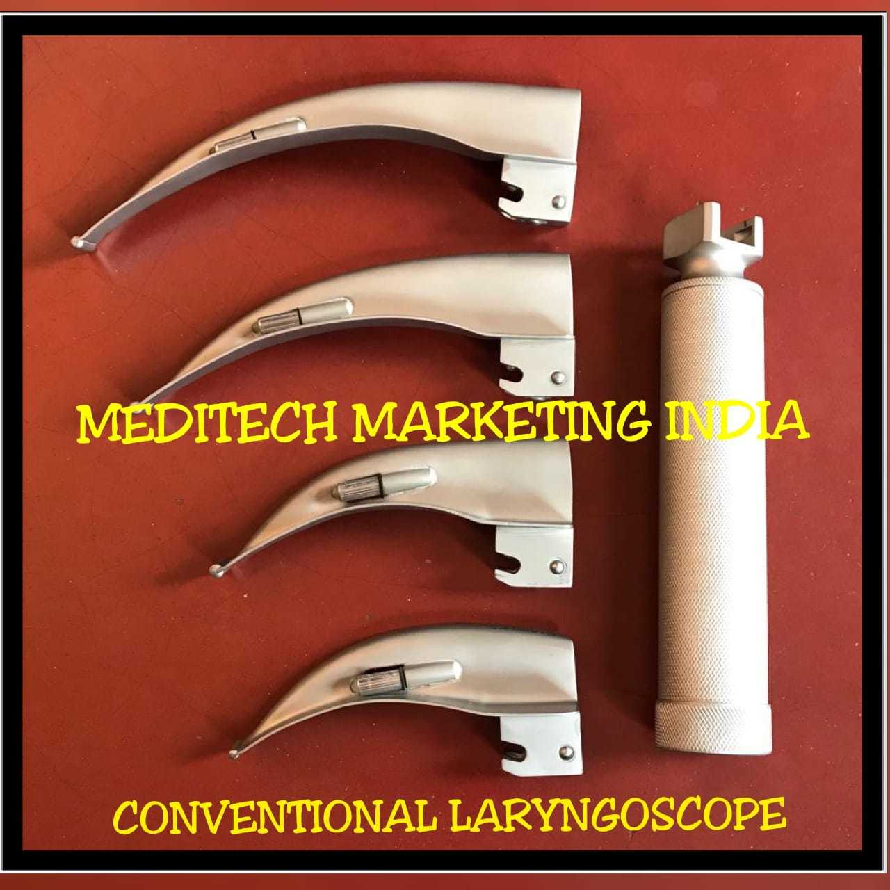 Laryngoscope Sets - Surgical Stainless Steel, Sizes 0-5 | Waterproof Polypropylene Bag, Lightweight, Reusable, Sterilizable, Autoclavable